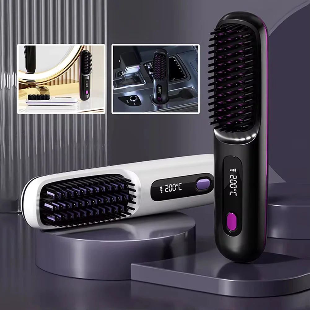 Brosse lissante sans fil Lissya - utilisation